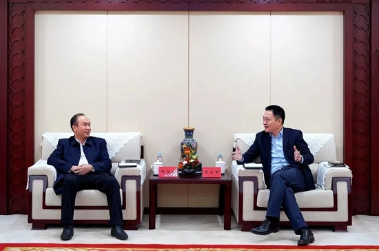 余紅輝會(huì)見福建省政協(xié)副主席、三明市委書記黃如欣