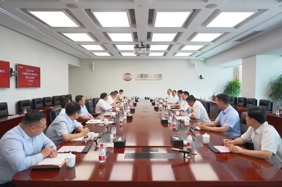 余紅輝拜訪中國誠通集團(tuán)黨委書記、董事長朱碧新