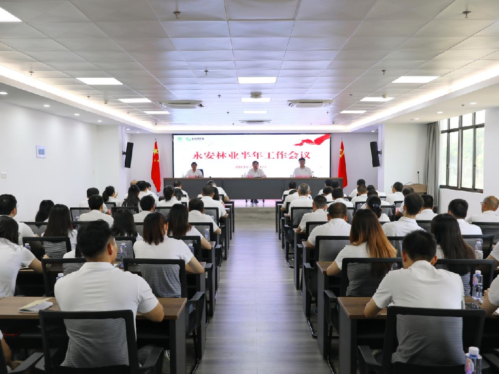永安林業(yè)召開2023年半年工作會議