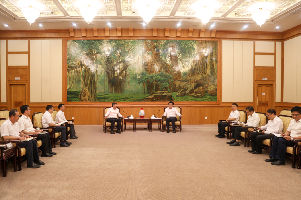 單忠立拜會福建省省長趙龍并在福建區(qū)域調(diào)研