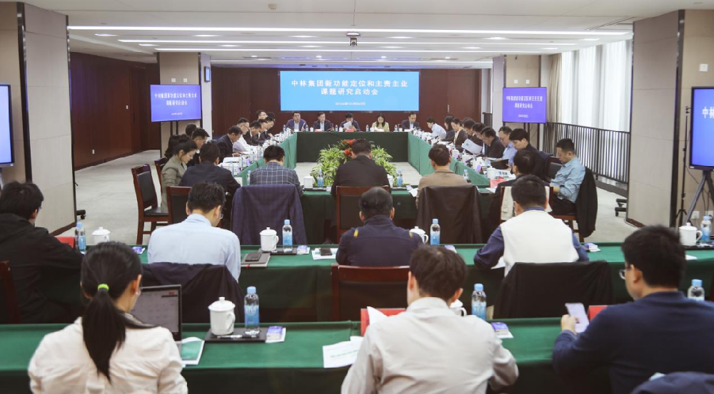 國務(wù)院國資委聯(lián)合有關(guān)部委召開中林集團新功能定位與主責(zé)主業(yè)課題研究啟動會