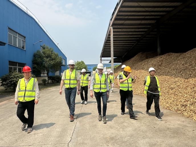 【子企業(yè)動態(tài)】荷蘭Intergamma B.V.公司到訪永安人造板廠